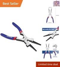 8-Inch Welding Pliers Multi-Functional CR-V Steel for Welding, Electrical, Me...