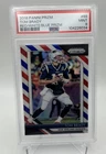 Panini 2018 Prizm Tom Brady Red/White/Blue Prizm #69 PSA 9 New England Patriots