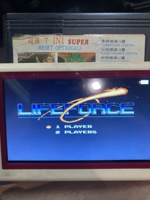 Famicom NES Game 4in1 Contra, Lifeforce, Jackal, Rush 'n Attack | eBay