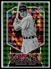 George Kell 2021 Panini Mosaic Vintage Green #V2 Detroit Tigers