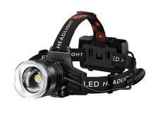 AMAKER LED Headlamp Rechargeable, 9000mAh Long Battery Head Lamp wi... Fast Ship
