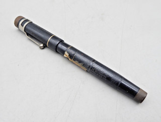 Vintage Swan Mabie Todd Leverless Fountain Pen 14ct Gold Nib