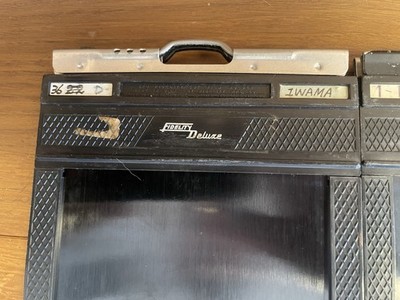 4x5 Film Holder FIDELITY Lisco TOYO １１個 Exc+5* 4x Fidelity Deluxe, 4x Lisco Regal, 1x Toyo, 4x5 Cut Film