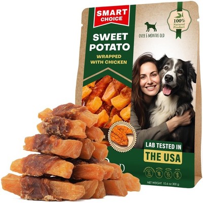 Beloved Pets Sweet Potato Dog Treats & Healthy 10.6 Ounce (Pack of 1), Beige 