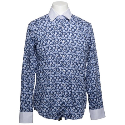 Naracamicie, Hemd, Größe: L, Blau/Weiß/Mehrfarbig, Blumen, Herren #2w2