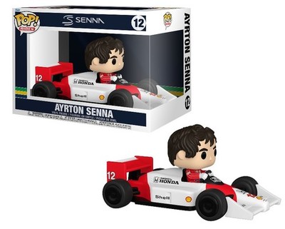Ayrton Senna (McLaren 2025) Funko Pop! Formula1 Super Deluxe Ride