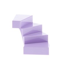 1x Lego Wendel Treppe Leiter 6x6x4 lavendel lila kurz 4 Stufen 6178331 28466