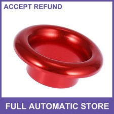 4inch Inlet Bellmouth Velocity Stack Adapter Car Turbo Air Intake Horn Cover Red