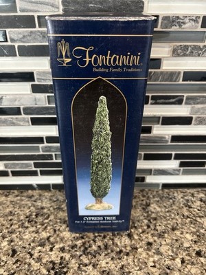 Fontanini 54617 Cypress Tree For 7.5  Heirloom Nativity In Box