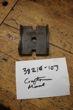 Craftsman vintage JOINER, Table Saw MOTOR MOU...
