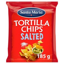 Santa Maria Tortilla Chips Salted, 185g
