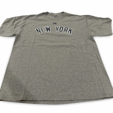 Majestic New York Yankees Derek Jeter T-Shirt Vintage Size Youth L
