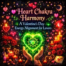    Heart Chakra Harmony   A Valentine  s Day Energy Alignment for Lovers