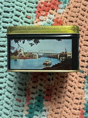 Vintage Souvenir Tin From Nashville TN 1960s Made In Hong Kong Rare Collectible - 第 5/6 張圖片