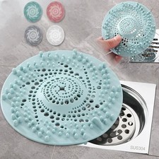 Bathroom Hair Catcher Shower Bath Plug Hole Waste Stopper Drain Sink Filter Trap