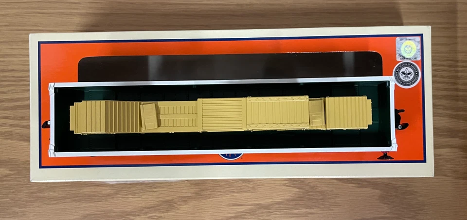 Lionel 6-26481 BSA Boy Scouts of America Christmas Gondola Car O Gauge Train - Image 4 of 4