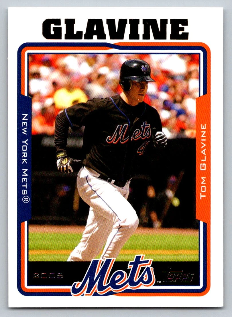 Tom Glavine trading card