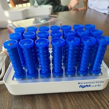 Remington Tight Curls H-21SP Hot Rollers Wax Core Curlers Tested NO CLIPS