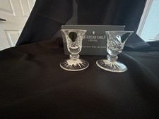 Waterford Nocturne 3 Inch Candlestick New with Box and Tags Never Used
