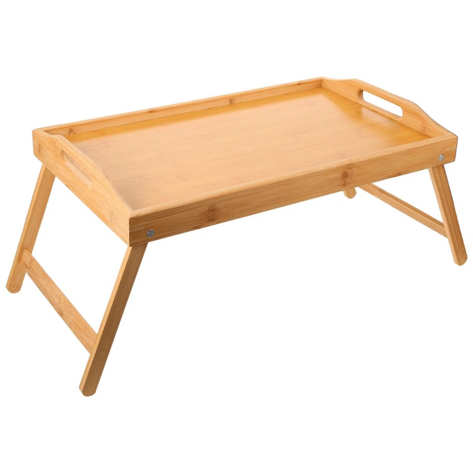 Table de Camping Portable, lit en bois pratique, bureau de lit domestique, - Photo 4/4