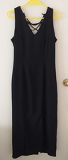 ANTONIA First In Line Women's Dress Black For Office Work Party Size 12