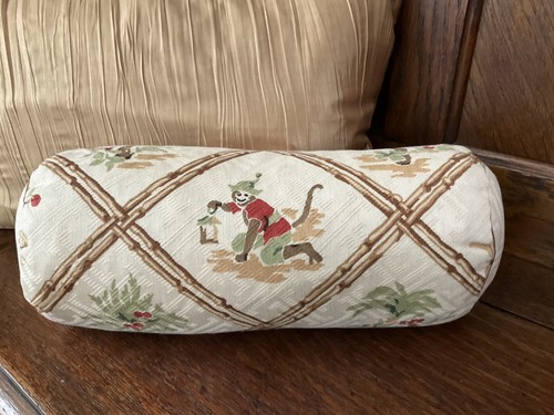Decorative Whimsical Monkey Lumbar Pillow