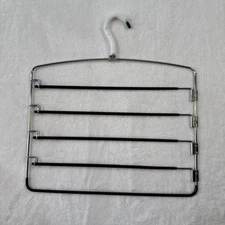 Only Hangers Metal Multi Pant Hanger w/Swing Arms Pack of 3