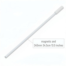 Bacchetta rimozione magnete laboratorio rivestita in PTFE con barra di agitazione magnetica 345 mm 13,5"