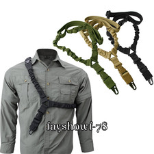 American Single Point Tactics Back Strap Outdoors Diagonal Harness Shoulder Pad