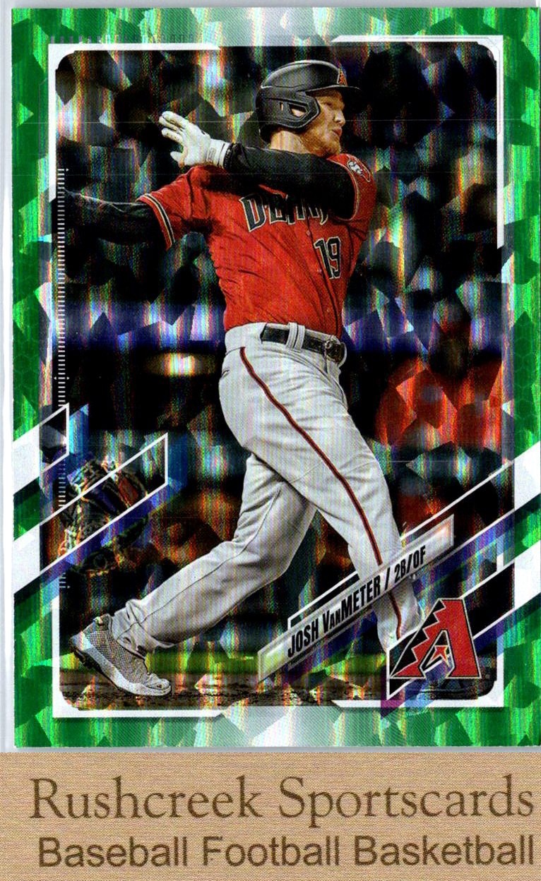 2021 Topps Update #US32 Josh VanMeter /499 Green Foilboard
