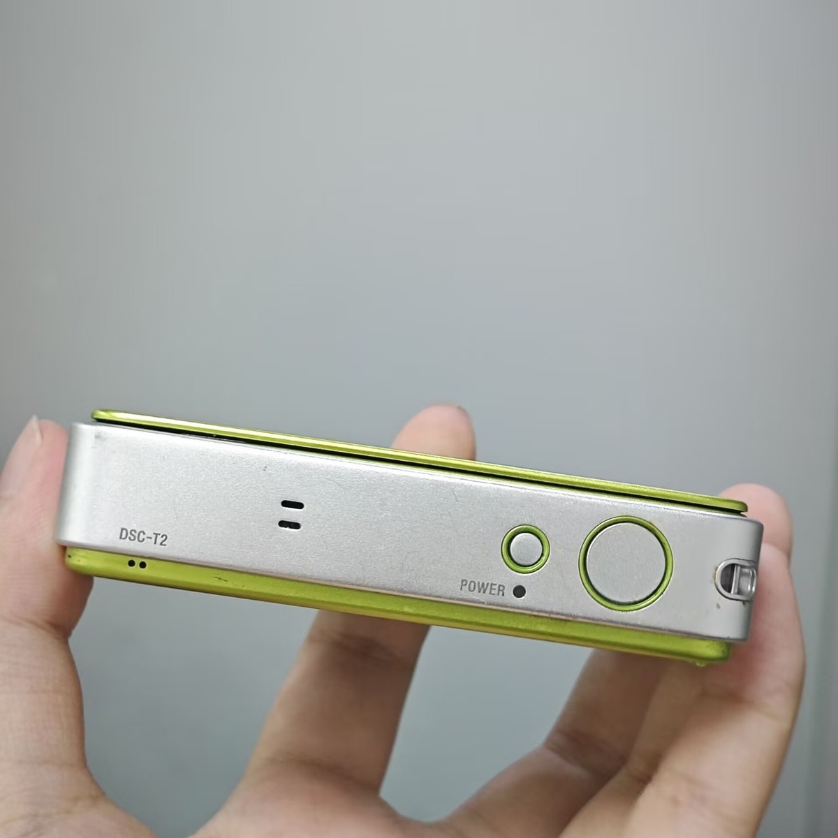 SONY Cyber-shot DSC-T2 8.1MP Vintage Green Digital Camera Green