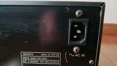 SONY DTC-A8 DAT Deck Digital Audio Tape Player Recording Studio