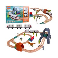 Elektrische Eisenbahn-Set „Dinosaurierpark“ Mit Licht