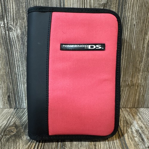 Nintendo DS Hülle mit Spieleaufbewahrung Rosa Spiel für DSi DS Lite 7D - Bild 1 von 4