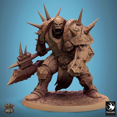 3DPrinted on Demand | Orks | Wargame | Tabletop | Miniatur