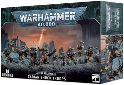 Warhammer 40.000 - Astra Militarum Cadian Shock Troops