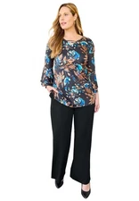 Catherines Women's Plus Size Dream Drape Pull-On Knit Pant