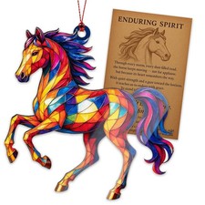 Horse Ornament-Horse Gifts for Women-Equestrian Gift for Women-Horses Decor-G...