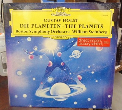 HOLST: The Planets / STEINBERG, Boston / DG 2530102/ SEALED M/M Stereo LP