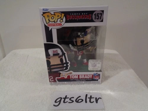 Pop 157  Tom Brady   & Pop Protector FOOTBALL  NFL   New  Nice