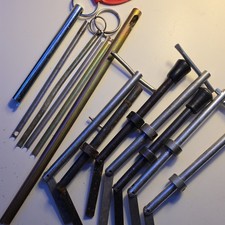 Elevator door emergency keys, T-Handle, Rod Keys, 13 in LOT. 