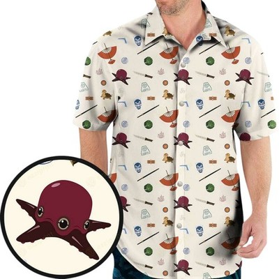 Avatar The Last Airbender Medley Pattern Hawaiian Shirt Unique and Eye Catching