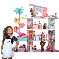 LOL Surprise Doll House With 85 Surprises 4-Stories OMG Fashion Kids Playset NEW