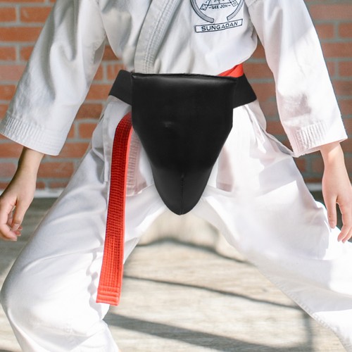 Crotch Protection Gear Man Child Abdomen Protectors for Athletic Boxing - Picture 10 of 12