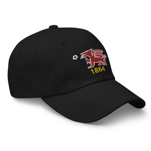 Wrexham Minimalist Design Embroidered Vintage Dad Hat Soccer Football Cap - Picture 6 of 13