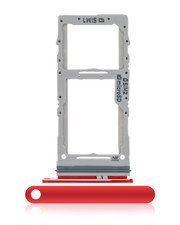 Replacement Dual Sim Card Tray Samsung Galaxy S20/S20Plus/S20 Ultra5G Cosmic Red