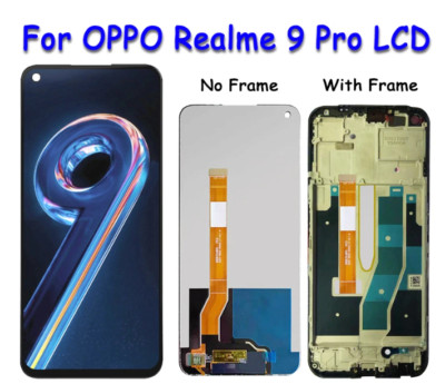 For Oppo Realme 9 Pro 9Pro LCD Frame Display Screen Touch Screen Panel Digitizer