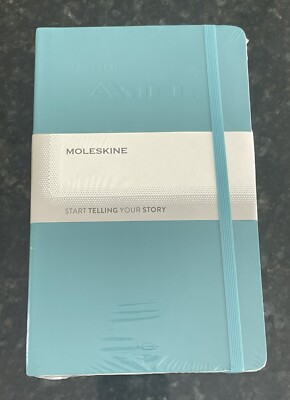 Amel Yachts Moleskine Teal Journal Notebook Custom Edition Embossed Logo