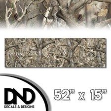 Camo Decal 3m Wrap Vinyl 52x15 Truck Camo Tree Print Camouflage - Original D