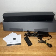 Bose Solo Series Ii Soundbar - Black W/ Remote - All Cords & Box Series 2